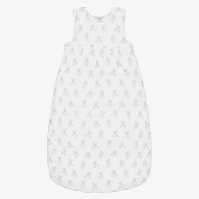 Shop Kissy Kissy White Beary Plaid Baby Sleeping Bag (68cm)