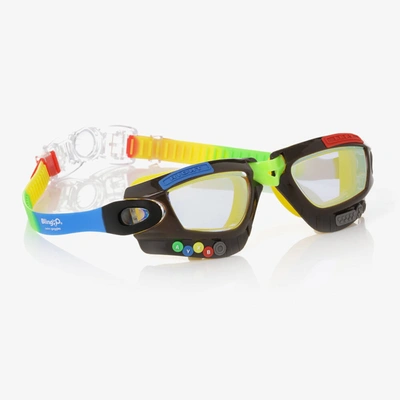 Shop Bling2o Boys Black Gamer Swimming Goggles
