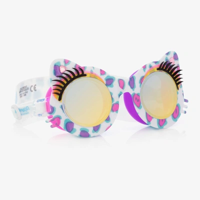 Shop Bling2o Girls Cats Eyes Swimming Goggles In White