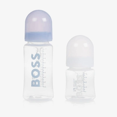 Shop Hugo Boss Light Blue Baby Bottles (2 Pack)