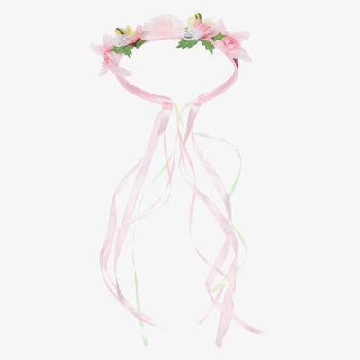 Shop Souza Girls Pink Flower Hairband
