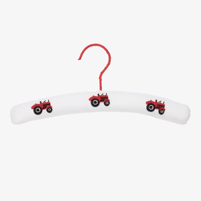 Shop Powell Craft Tractor Clothes Hanger (31cm) In White