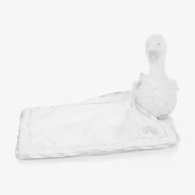 Shop Tartine Et Chocolat White Goose Doudou (25cm)