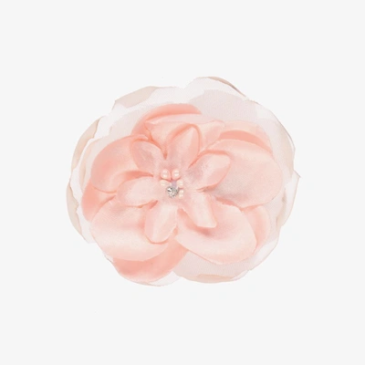 Shop Cute Cute Girls Pink Flower Hair Clip (7cm)