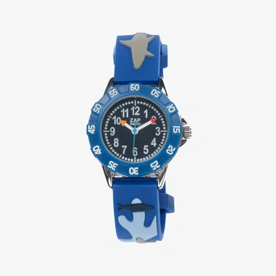 Shop Baby Watch, Paris Boys Blue Shark Watch