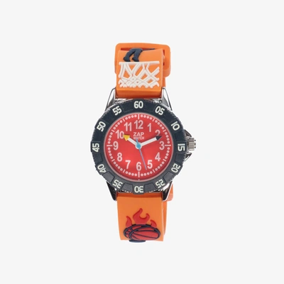 Shop Baby Watch, Paris Boys Orange Basketball Watch