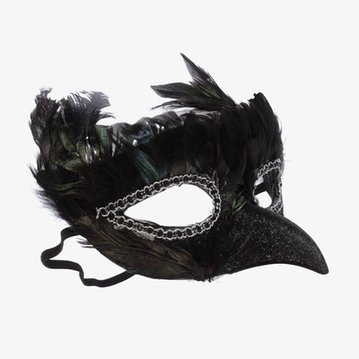 Shop Souza Black Feather Bird Mask