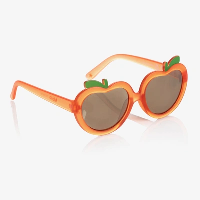 Shop Molo Girls Orange Sunglasses (uva/uvb)
