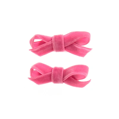Shop Bowtique London Girls Rose Pink Hair Clips (2 Pack)