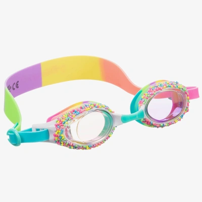 Shop Bling2o Girls Rainbow Swimming Goggles In Pink