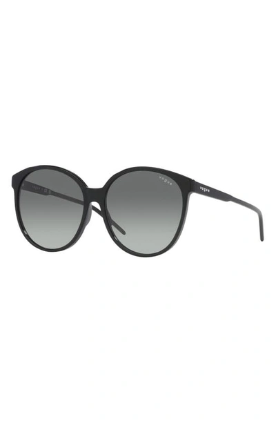 Shop Vogue 56mm Gradient Phantos Sunglasses In Black
