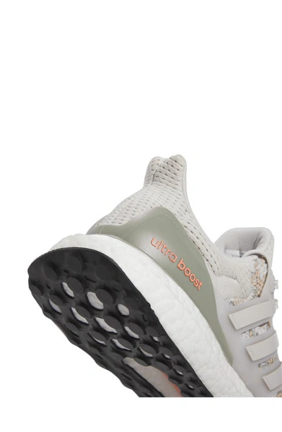 Shop Adidas Originals Ultraboost 1.0 Dna Sneaker In Grey/ Grey/ Semi Coral Fusion