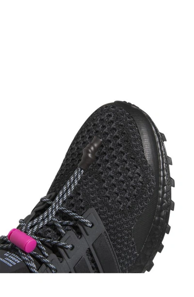 Shop Adidas Originals Ultraboost 1.0 Dna Sneaker In Core Black/ Carbon/ Blue Dawn