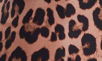 Shop Good American Animal Print Satin Slipdress In Good Leopard003