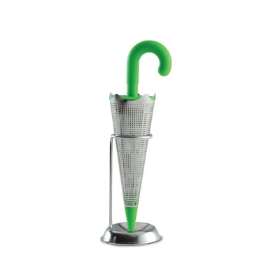 Shop Norpro Stainless Steel Umbrella Tea Infuser, Green