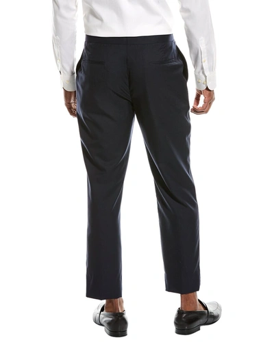 Shop Brunello Cucinelli Wool & Silk-blend Suit Trouser In Multi