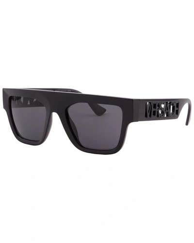 Shop Versace Men's Ve4430u 53mm Sunglasses In Black