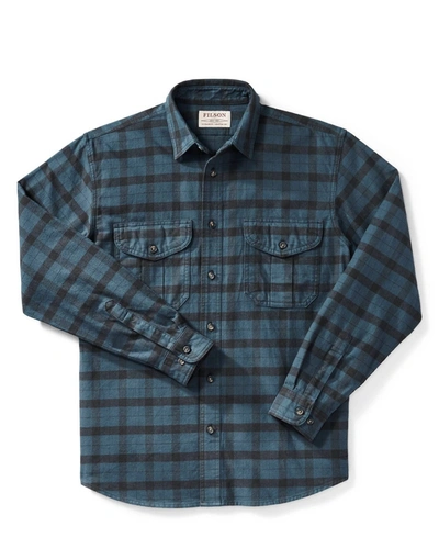 Shop Filson Men's Alaskan Guide Shirt In Midnight In Blue