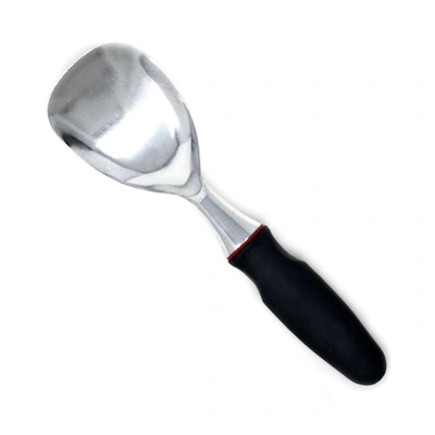 Norpro Grip-ez Ice Cream Spade, Black In Silver