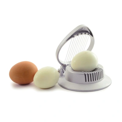 Norpro Heavy Duty Egg And Mushroom Slicer, Silver In Silver