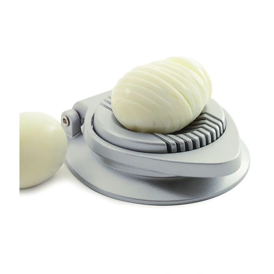 Norpro Heavy Duty Egg And Mushroom Slicer, Silver In Silver