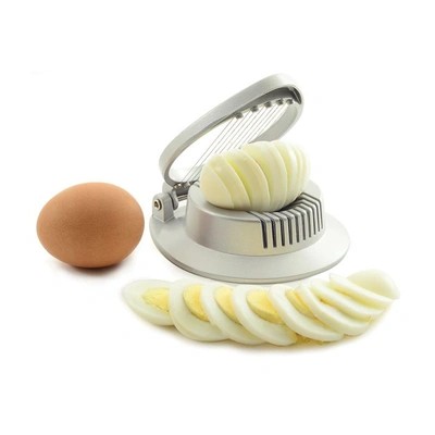 Norpro Heavy Duty Egg And Mushroom Slicer, Silver In Silver