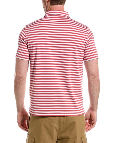 Shop J.mclaughlin Fairhope Polo Shirt In Red