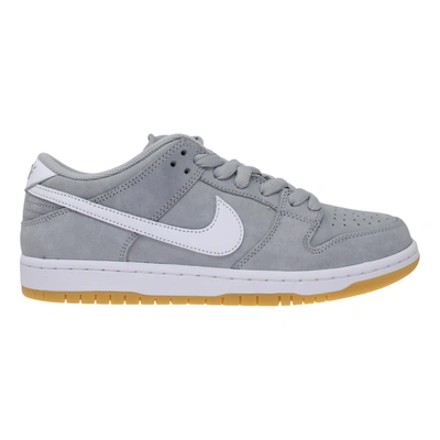 Shop Nike Sb Dunk Low Pro Iso Wolf Grey/white-wolf Grey  Dv5464-001 Men's