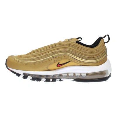 Shop Nike Air Max 97 Og Metallic Gold/varsity Red Dq9131-700 Women's In White