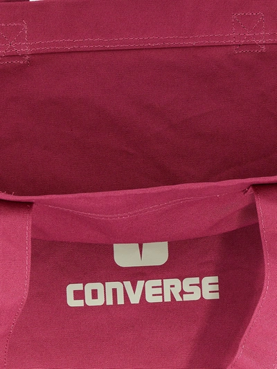 Shop Drkshdw Drkshw X Converse Shopping Shopper Tote Bag Fuchsia