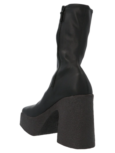 Shop Stella Mccartney Platform Boots Boots, Ankle Boots Black