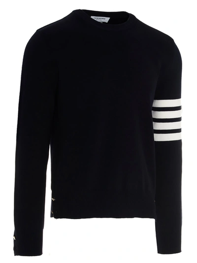 Shop Thom Browne 4 Sweater, Cardigans In Blue