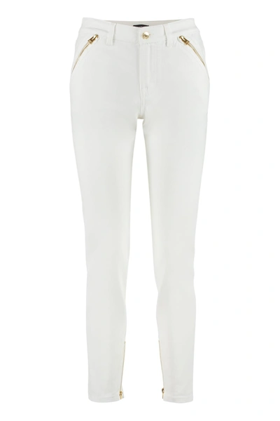 Shop Tom Ford High-rise Skinny-fit Jeans In White