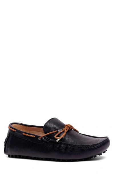 Shop Carlos Santana Sfo Driver Loafer In Black