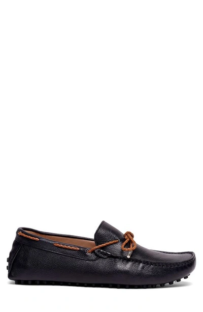 Shop Carlos Santana Sfo Driver Loafer In Black