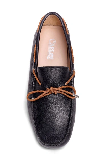 Carlos Santana Sfo Driver Loafer In Black