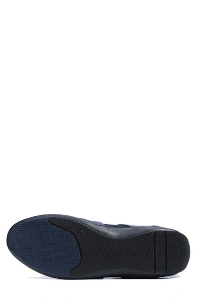 Carlos Santana Fleetwood Sneaker In Navy Blue Suede