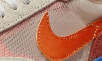 Shop Nike Waffle One Sneaker In Pearl White/ Orange