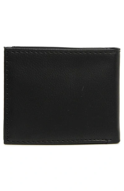 Shop Levi's® Passcase Rfid Leather Bifold Wallet In Black