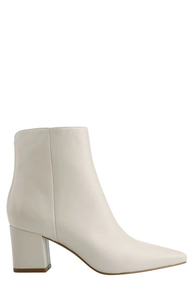 Shop Marc Fisher Ltd Jina Pointed Toe Bootie In Ivory 01