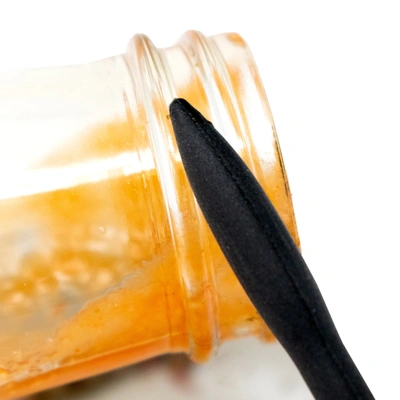Norpro Mini Silicone Last Drop Spatula, Set Of 3, Black In Black