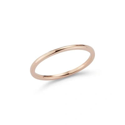 Shop Dana Rebecca Designs Drd Skinny Stacking Ring In Rose Gold