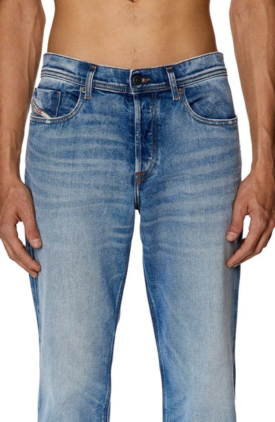 Shop Diesel D-finitive Tapered Leg Jeans In Blue