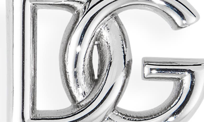 Dolce & Gabbana Dg Stud Earrings In Silver