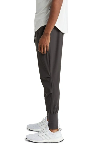 Shop Asrv Tetra-light Joggers In Space Grey