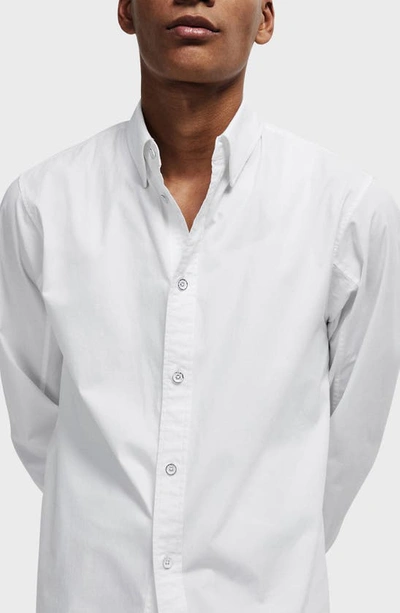 Rag & Bone Fit One Zac Slim Fit Stretch Button-up Shirt In White