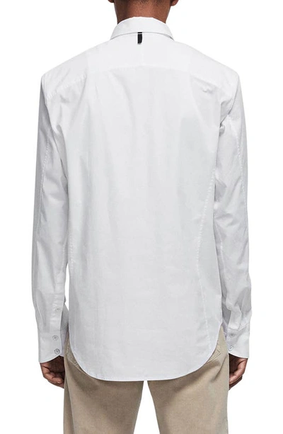 Shop Rag & Bone Fit One Zac Slim Fit Stretch Button-up Shirt In White
