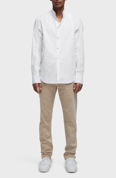 Rag & Bone Fit One Zac Slim Fit Stretch Button-up Shirt In White