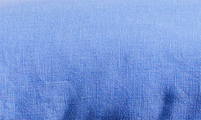 Shop Bed Threads Linen Duvet Cover In Blue Tones