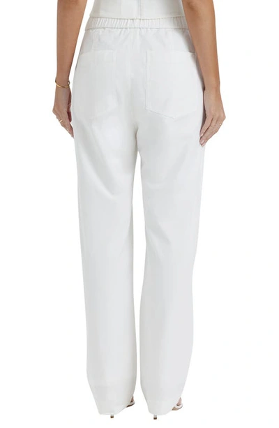 House Of Cb Drawstring Trousers In White